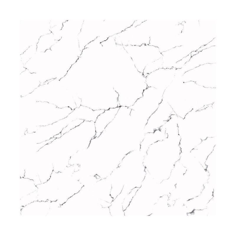 Piso Carrara Bold Brilhante Branco 43x43cm 2,43m2