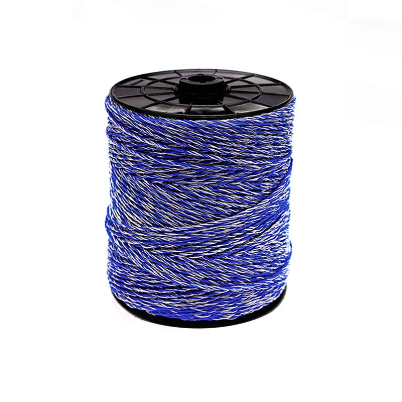 Fio Eletroplástico Cordoalha em Alumínio Premium 9x6 Azul 500 Metros