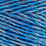 Fio Eletroplástico Cordoalha em Alumínio Premium 9x6 Azul 500 Metros