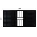 Veneziana-6-Folhas-com-Grade-Aluminio-Preto-100x200cm