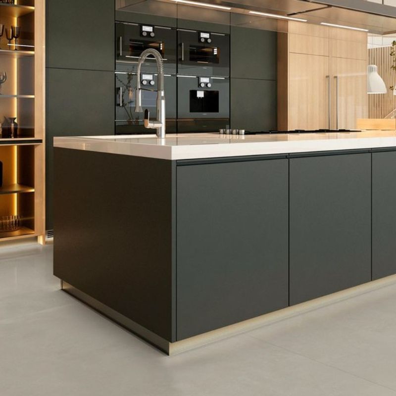 Porcelanato Stazzi Retificado Acetinado Cinza 64x64cm 2,46m2