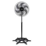 Ventilador-de-Coluna-Steel-Preto-com-6-Pas-50cm-200W-Bivolt