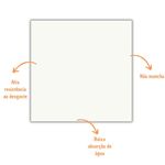 Porcelanato Bianco Retificado Polido Branco 60,5x60,5cm 1,83m2