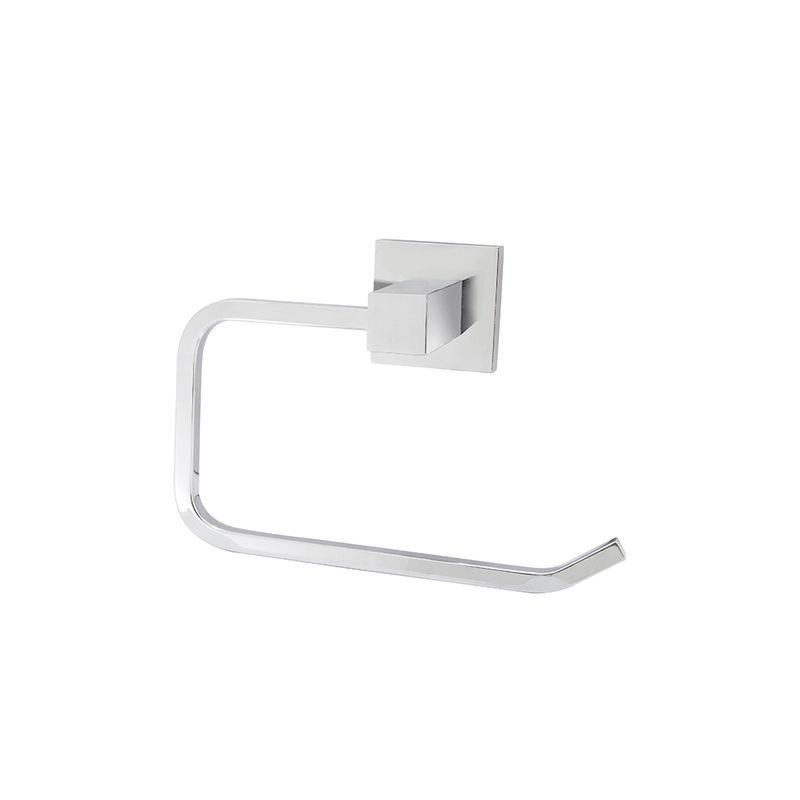 Suporte para Papel Higiênico Simples Square 1010 Cromado