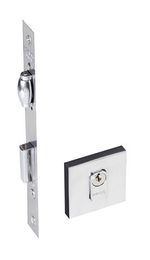 Fechadura-Externa-Roseta-Quadrada-Trinco-Rolete-453-40mm-Cromada