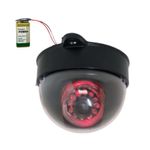 Camera-Falsa-Led-Mini-Dome-3-Polegadas-Preta-Bivolt
