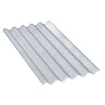Telha Ondulada Cimentícia Cinza 5mm 2,44x1,10m Multilit