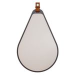 Espelheira para Banheiro Gota 76cm Titanium