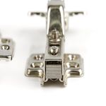 Dobradiça para Móveis com Pistão Reta Click 110° 35mm 10 Peças