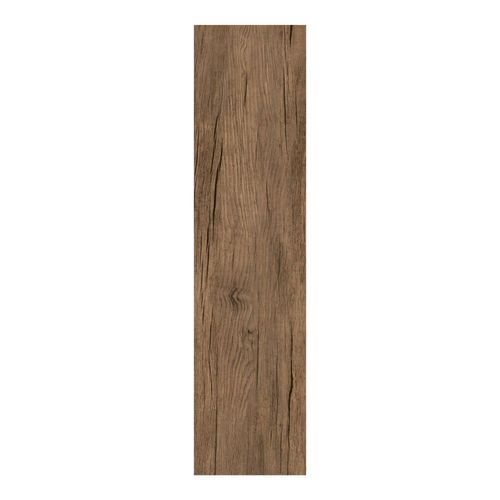 Piso Naturalle Plus Retificado Acetinado Marrom 22x90cm 1,80m2