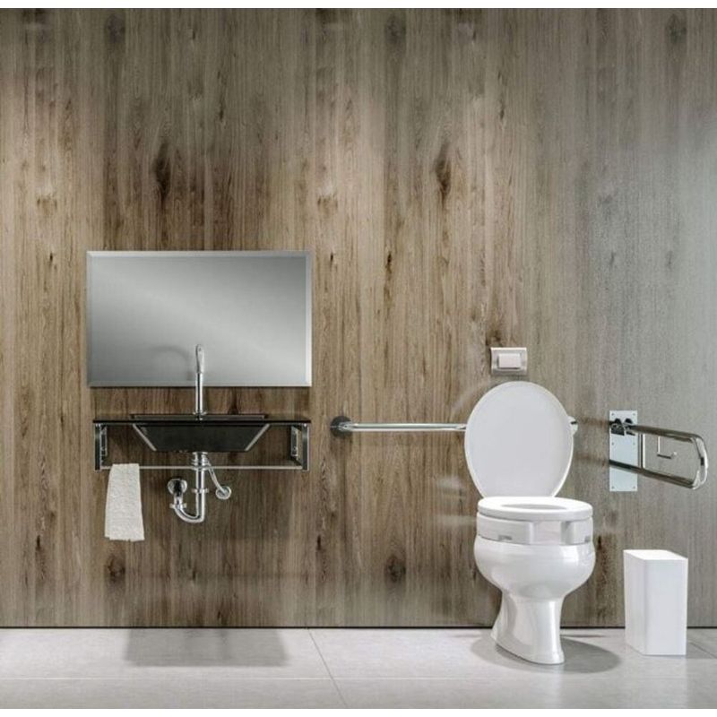 Barra de Apoio Articulada Inox 76cm