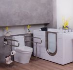 Barra de Apoio Articulada Inox 76cm