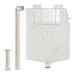Caixa para Descarga Embutida Elegance M9000 Branco 50mm Montana