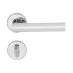 Fechadura Banheiro Roseta Redonda L892 55MM Cromado