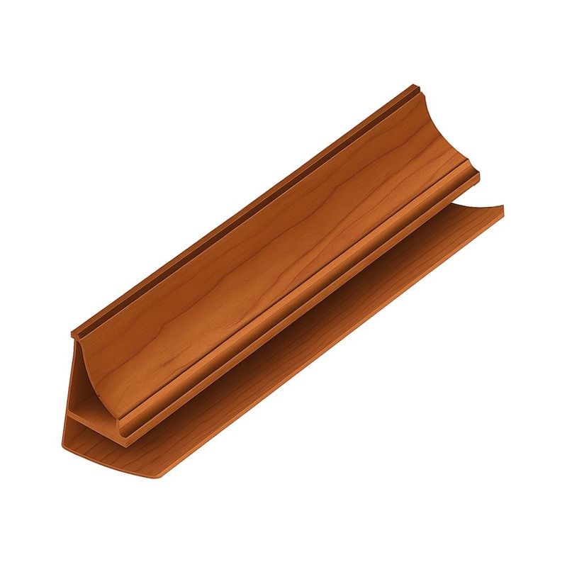 Meia Cana para Forro de PVC Cerejeira 6m