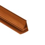 Meia Cana para Forro de PVC Cerejeira 6m