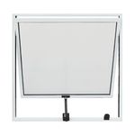 Maxim-ar Vidro Boreal sem Grade Alumínio Branco 80x60cm
