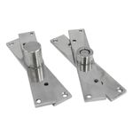 Pino para Porta Pivotante 11cm até 120Kg Inox Escovado