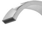 Torneira para Cozinha Mesa 1/4V Bica Média Cromado Quadrado Luxo 2800