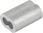 Prensa Cabo para Cabo de Aço 1/4" Cartela com 10 Peças