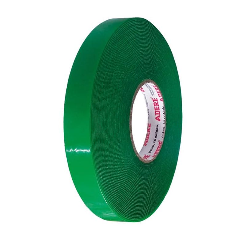 Fita Dupla Face Massa Acrílica Transparente XT100 25mm x 20m Adere
