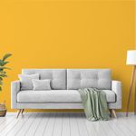 Tinta Econômica Acrílica Fosco + Desempenho Amarelo Frevo 18L Coralar