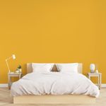Tinta Econômica Acrílica Fosco + Desempenho Amarelo Frevo 18L Coralar