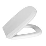 Assento Sanitário Almofadado Multi Delic PP Quadrado Branco