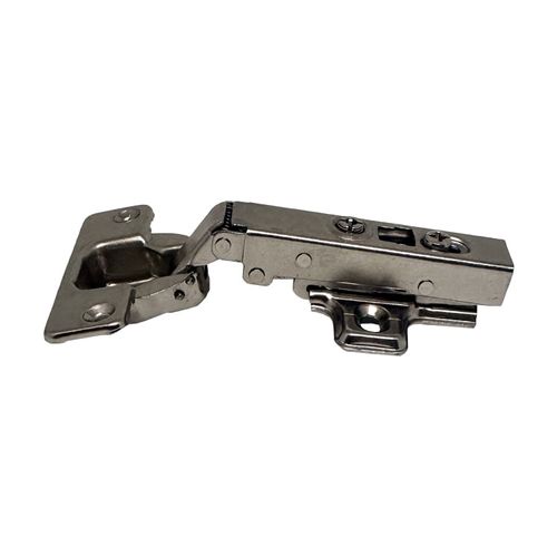 Dobradiça para Móveis Click Slow Reta 105° 35mm Zincada 10 peças