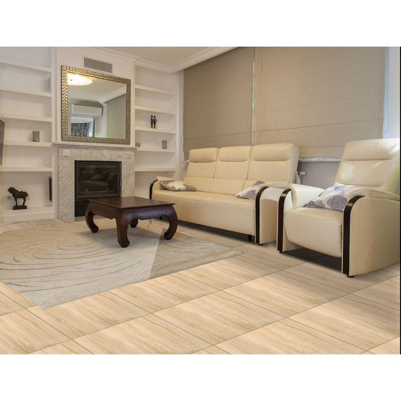 Piso Ravena Bold Brilhante Bege 56x56cm 2,20m2