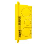 Caixinha de Embutir 4x2 PVC Amarela Legrand