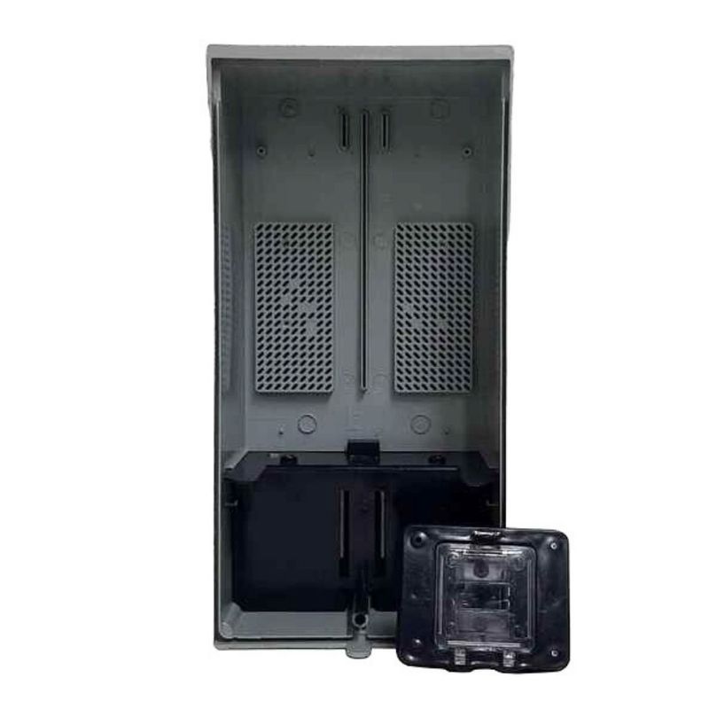 Caixa P sem Montagem Medição Frontal 42x26x14cm Enel