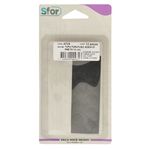 Tapa Furo Adesivo 12mm Preto 12 Peças