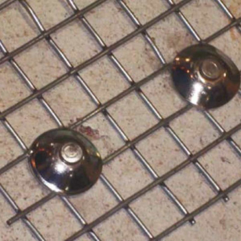 Tela de Amarração para Alvenaria 1,2mm 2x50cm com 100 Peças Âncora