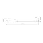 Broca Chata para Madeira 1/2" Tramontina