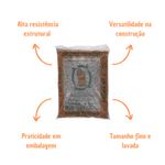 Pedra Pedrisco Britada 01 Lavada 20kg Tomino
