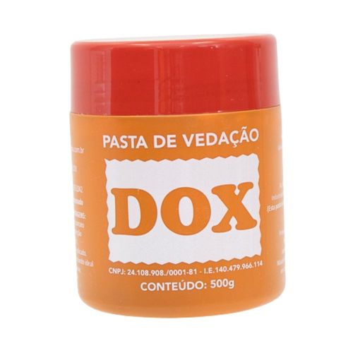 Pasta Dox para Vedação Rosca Vegetal Pote 500g