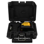 Combo Nível a Laser Vermelho 12 metros e Caixa Ferramentas 19" Dewalt