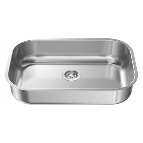 Cuba de Embutir Retangular 56x35x14cm Aço Inox Gheplus N2