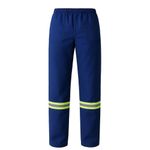 Calça Brim Refletiva Azul Tam GG Tockformes