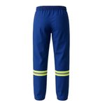 Calça Brim Refletiva Azul Tam GG Tockformes