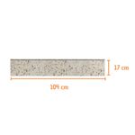 Peitoril Granito Branco Dallas 104x17cm
