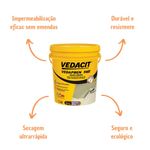 MANTA LIQ ACR IMP VEDAPREN FAST BR 15KG PARED EXT E FACHAD