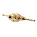 Niple Borboleta Gás Botijão Latão UNC 5/8 x 1/8" NPT