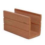 Canaleta Cerâmica de Vedação 11,5x14x24cm Tatuí