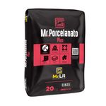 Argamassa Interna/Externa Porcelanato Plus Cinza 20kg Mr. Lit