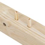 Cavilha Madeira Para Móveis 6x30mm 20 Peças