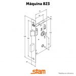 Fechadura Banheiro Espelho 1820-21 40mm Cromada
