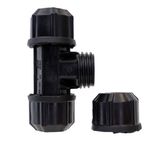 Te de Compressão DN20 Doal Plastic