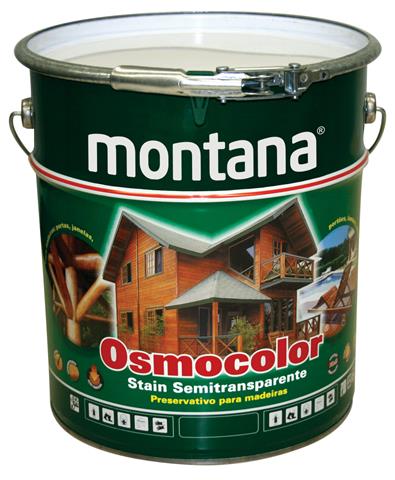 Stain Acetinado Osmocolor Deck Castanho 18L Montana